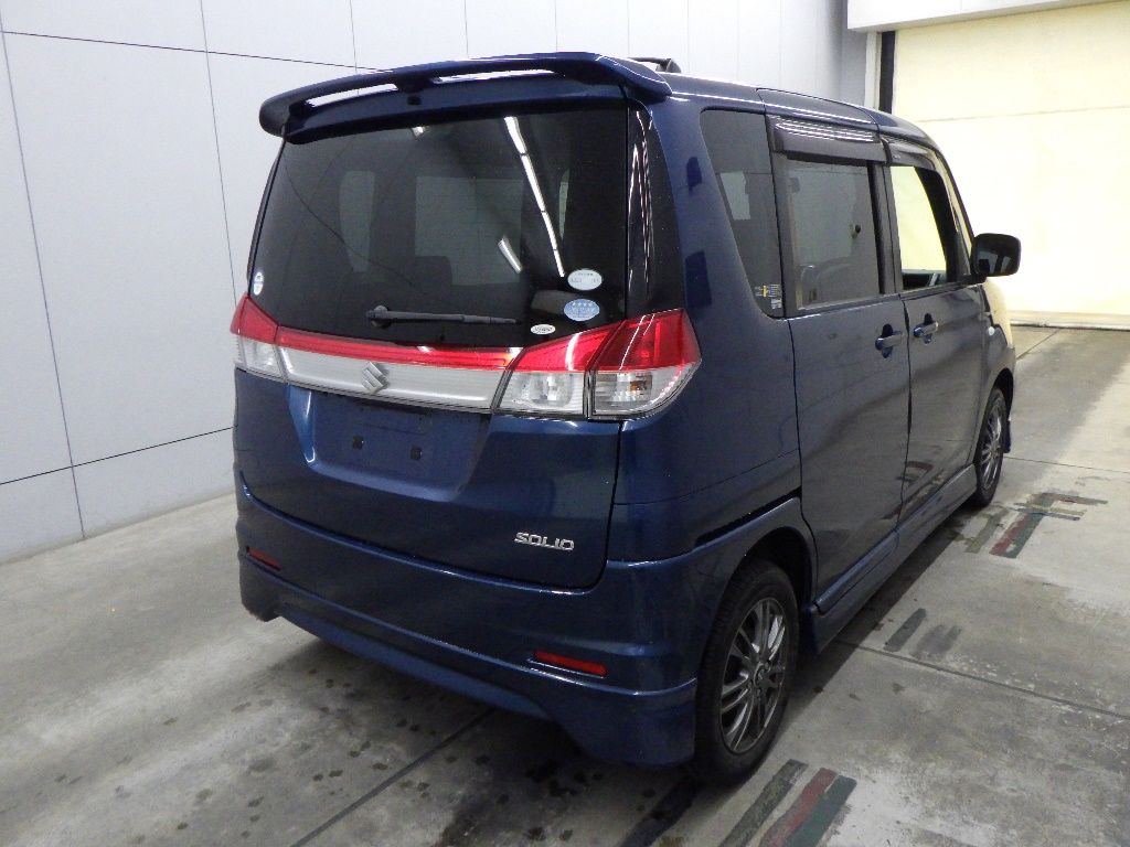 2012 Suzuki Solio Xバックモニター付CDプレーヤー装着車 auction photo 2