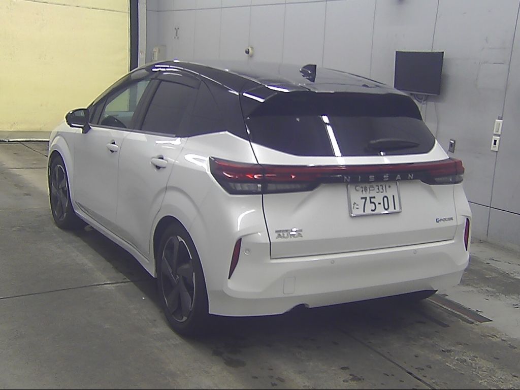 2022 Nissan Note Aura Gレザーエディション auction photo 5