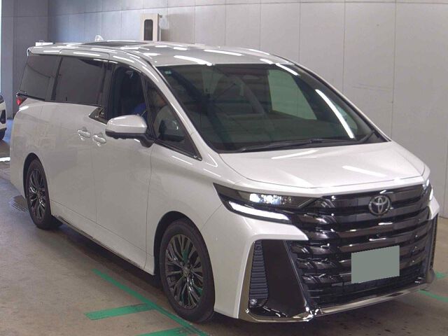 2025 Toyota Vellfire Z Premier Japan auction vehicle