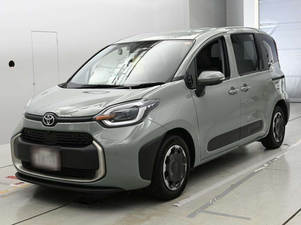 Japan Auction Vehicles 14 2024 Toyota Sienta ハイブリッドZ auction photo