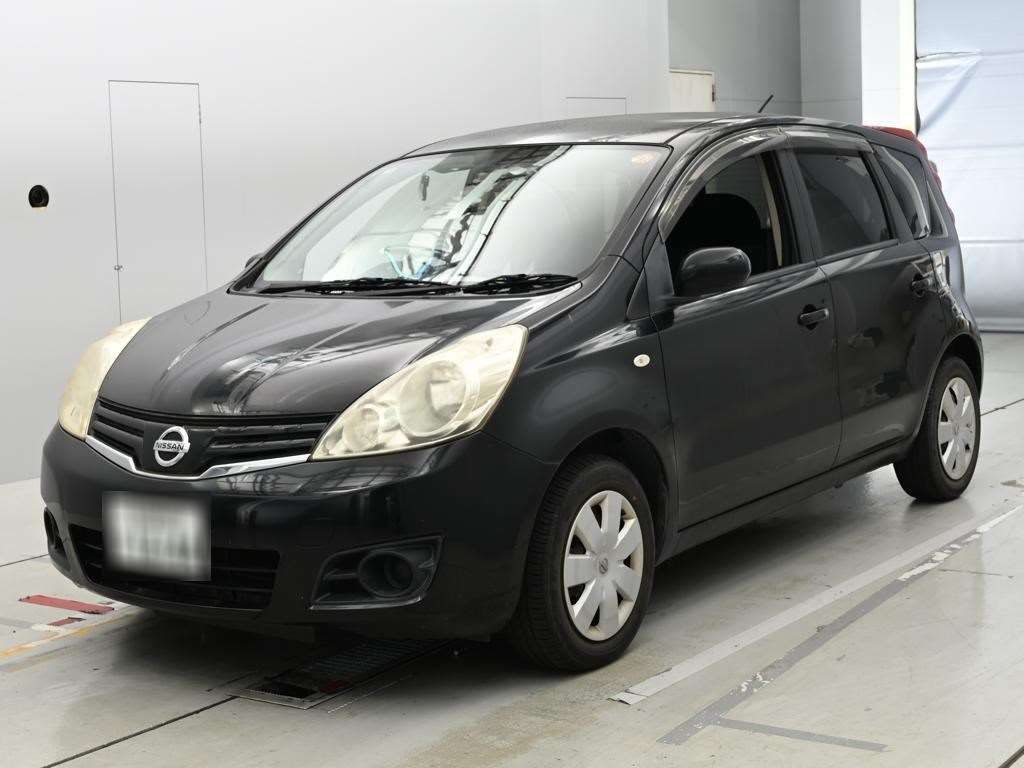 2012 Nissan Note Japan auction vehicle