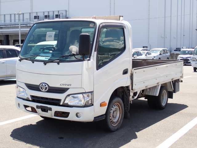 Japan Auction Vehicles 13 2021 Toyota Dyna 1.5T Flatbed auction photo