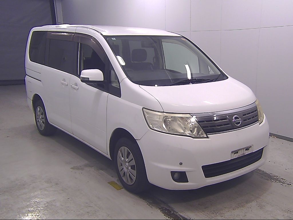 Japan Auction Vehicles 7 2008 Nissan Serena 4WD 20S auction photo