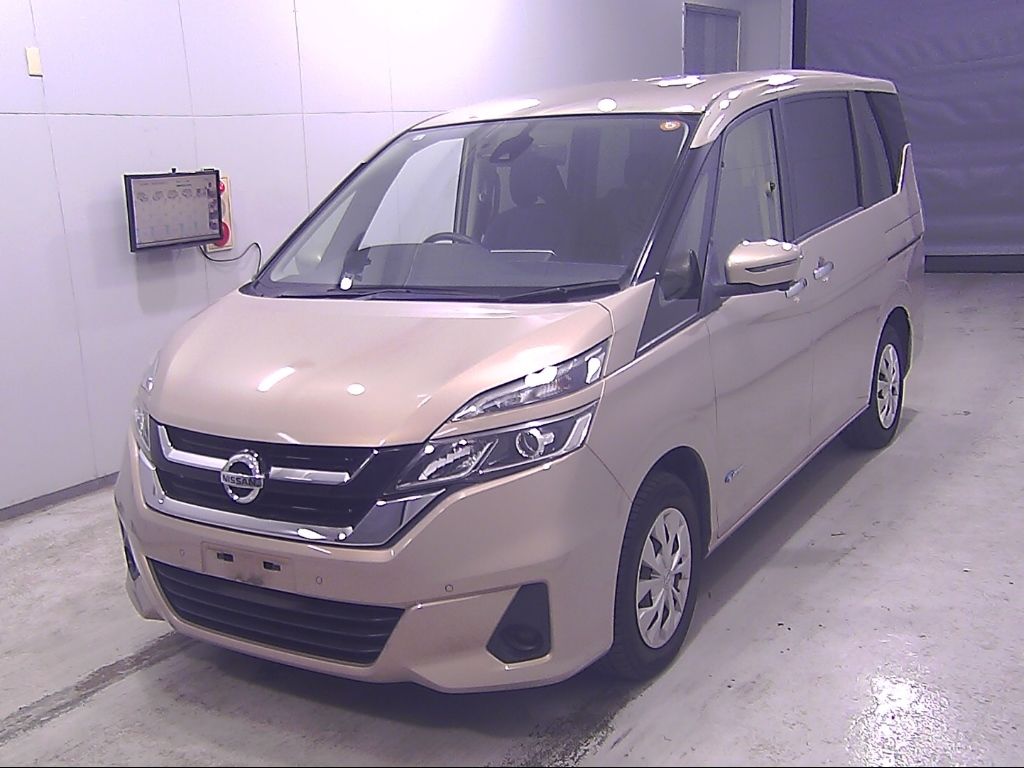 2017 Nissan Serena X V Selection auction photo 4