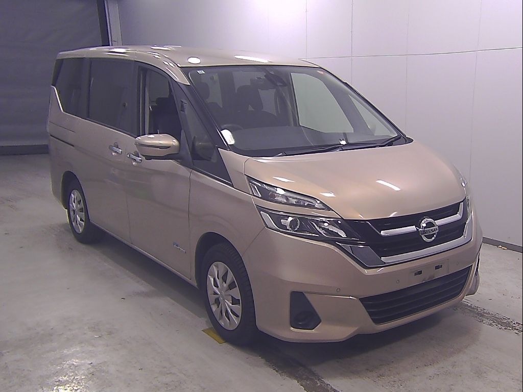 Japan Auction Vehicles 14 2017 Nissan Serena X V Selection auction photo