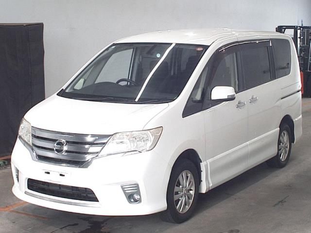 2012 Nissan Serena ハイウェイスターV Vセレクション auction photo 4