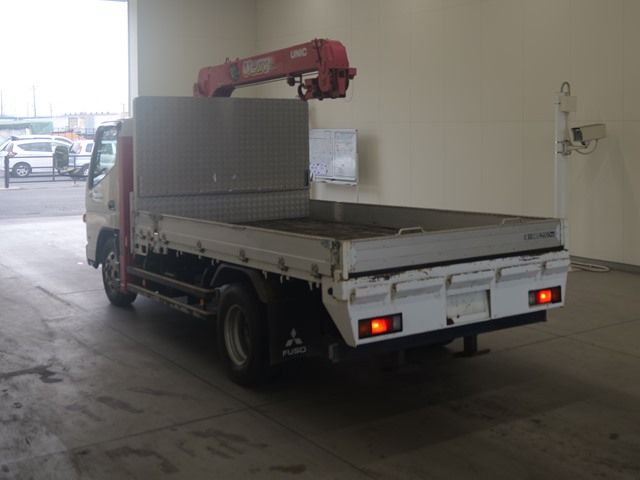 2015 Mitsubishi Fuso Canter Flat self-propelled crane auction photo 2