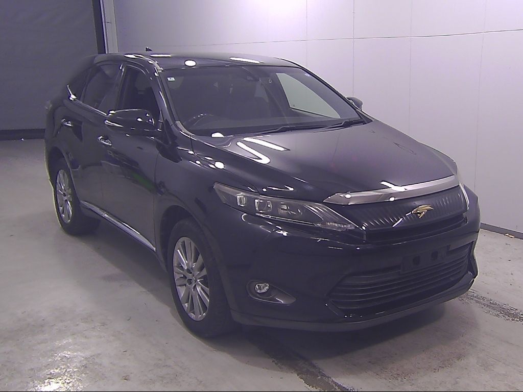 Japan Auction Vehicles 14 2014 Toyota Harrier premium auction photo