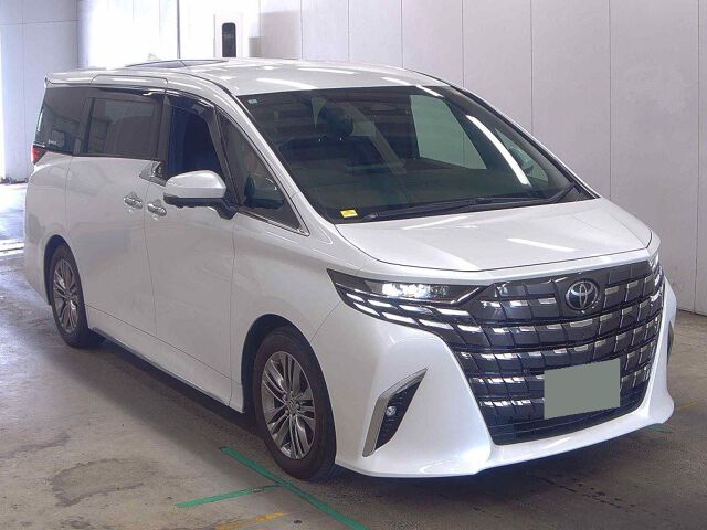 Japan Auction Vehicles 8 2024 Toyota Alphard Z auction photo