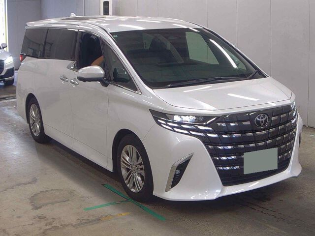 2025 Toyota Alphard Z Japan auction vehicle