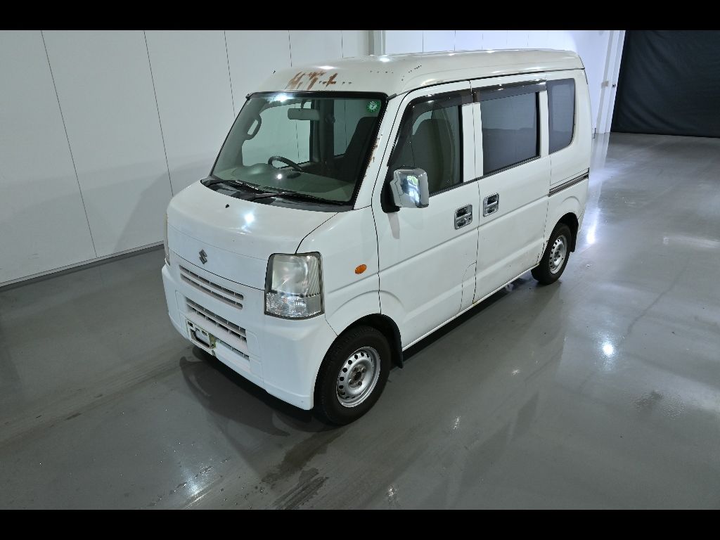 2010 Suzuki エブリィ バン 4WD PC ハイルーフ auction photo 4