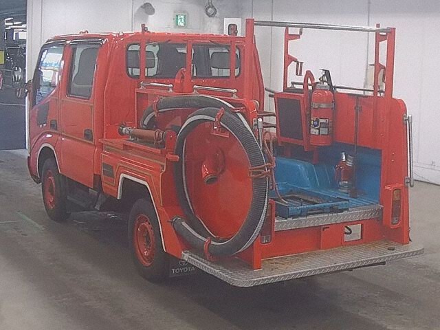 2002 Toyota Dyna Wキャブ ショウボウ 4WD auction photo 2