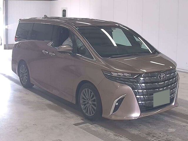 2024 Toyota Alphard Z 4WD Japan auction vehicle