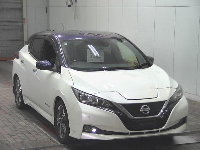 2019 Nissan Leaf X V Selection Japan auction vehicle