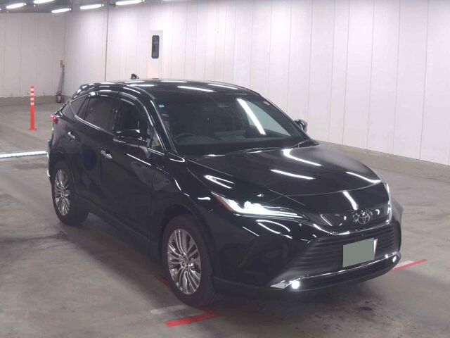 2025 Toyota Harrier Z Leather Package Japan auction vehicle