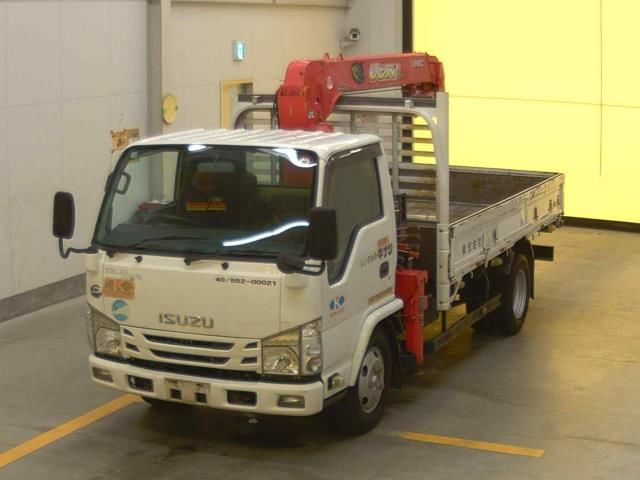2012 Isuzu Elf クレーン付 Japan auction vehicle