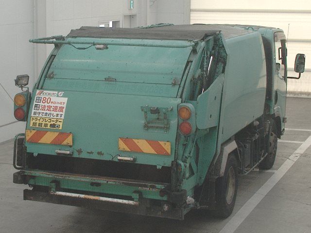 2015 Isuzu Elf Garbage truck auction photo 2