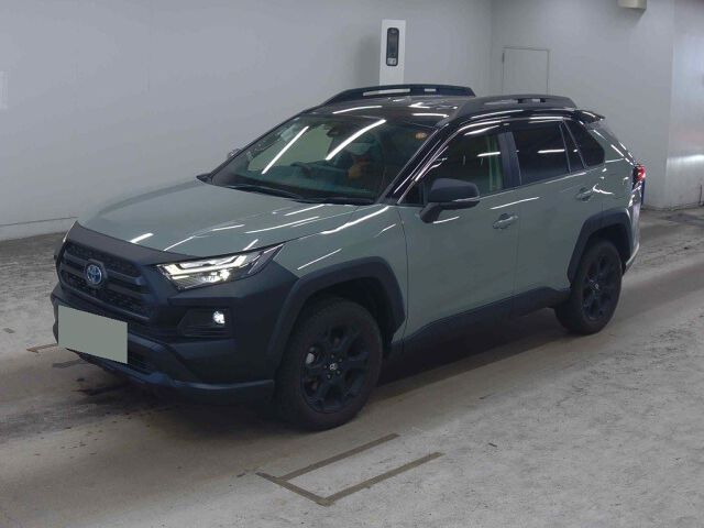 2023 Toyota RAV4 HVアドオフローパケ2 4WD auction photo 4