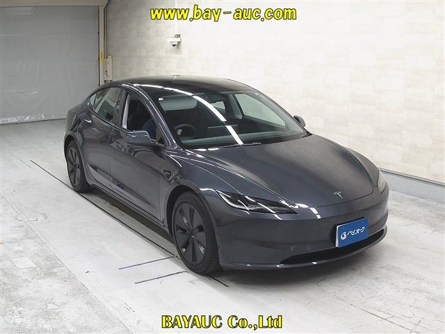 Japan Auction Vehicles 8 2025 Tesla テスラ モデル3 RWD auction photo