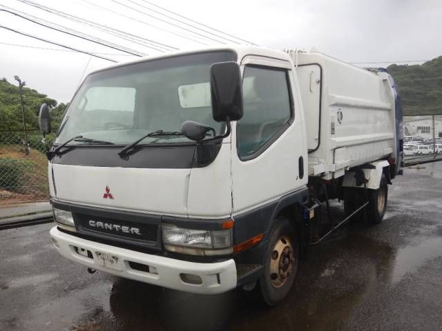 Japan Auction Vehicles 7 1999 Mitsubishi Fuso Canter 塵芥車 auction photo