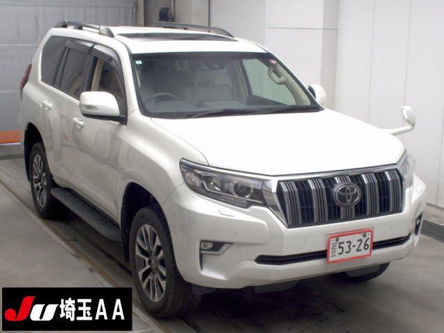 Japan Auction Vehicles 12 2023 Toyota ランクルプラドW 4WD TX Lパッケージ 7ニン auction photo