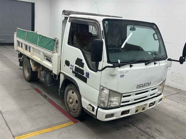 2011 Isuzu Elf ダンプ 3t ゼンテイショウ Japan auction vehicle