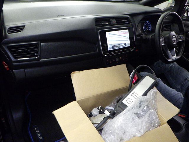 2021 Nissan Leaf E+ G auction photo 3