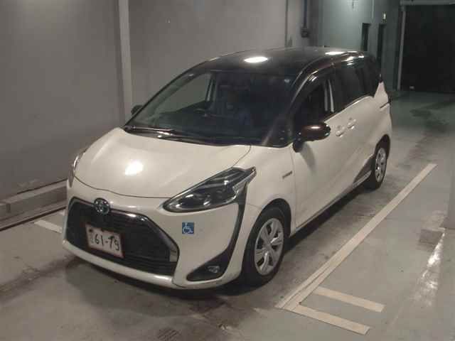 2020 Toyota Sienta ハイブリッドジョシュセキ カイ auction photo 4