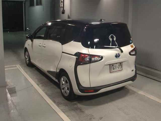 2020 Toyota Sienta ハイブリッドジョシュセキ カイ auction photo 2