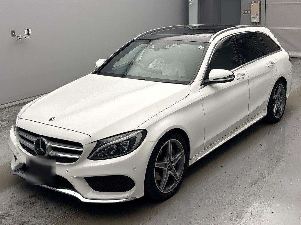 Japan Auction Vehicles 4 2018 Mercedes-Benz C-Class Station Wagon C180 ステーションW ローレウスED auction photo
