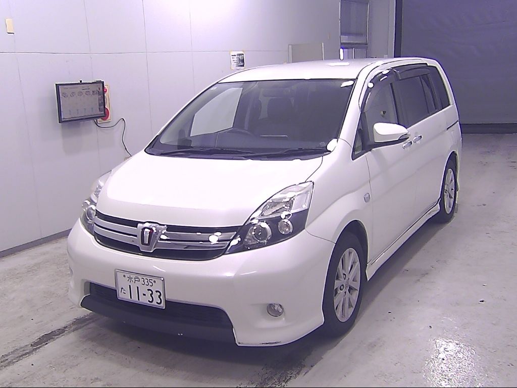 2016 Toyota Isis Platana V Selection Blanc auction photo 4