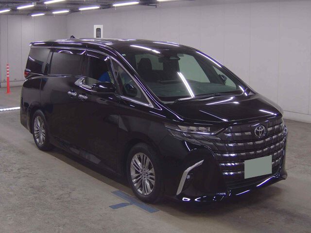 2025 Toyota Alphard Z Japan auction vehicle