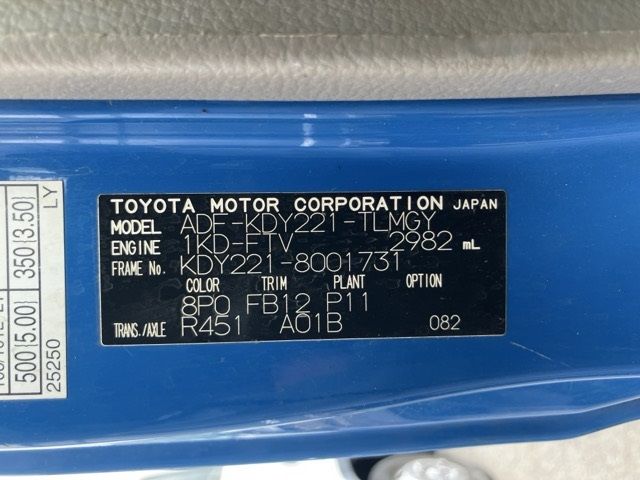2010 Toyota Dyna ヒラ auction photo 8