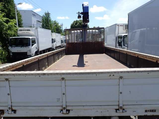 2012 Mitsubishi Fuso Fighter 6.8t flatbed crane auction photo 6