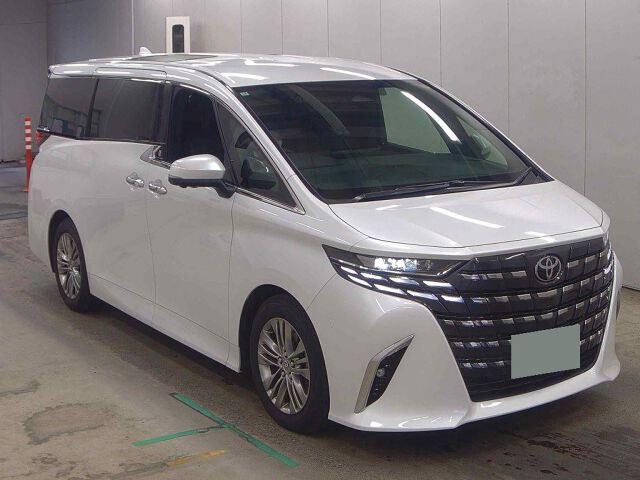 Japan Auction Vehicles 8 2025 Toyota Alphard Z auction photo
