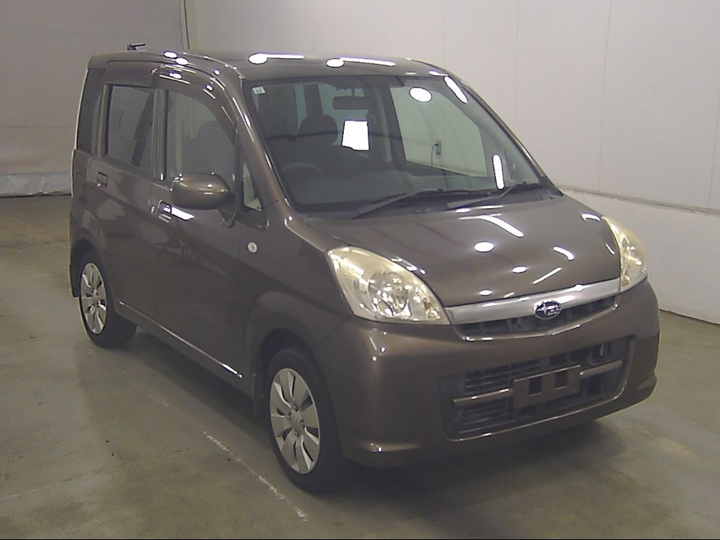 Japan Auction Vehicles 7 2009 Subaru Stella L Black Interior Selection auction photo