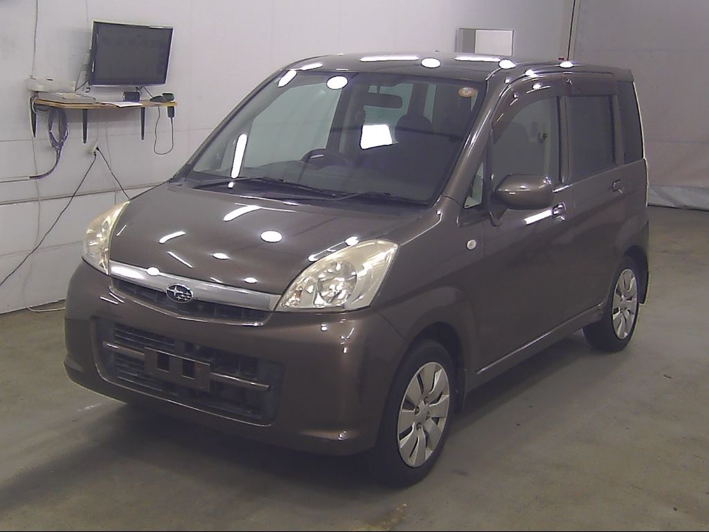 2009 Subaru Stella L Black Interior Selection auction photo 4