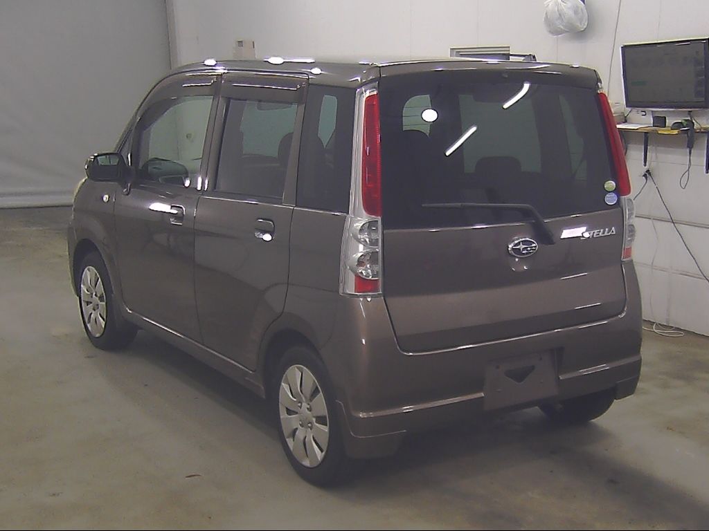 2009 Subaru Stella L Black Interior Selection auction photo 5