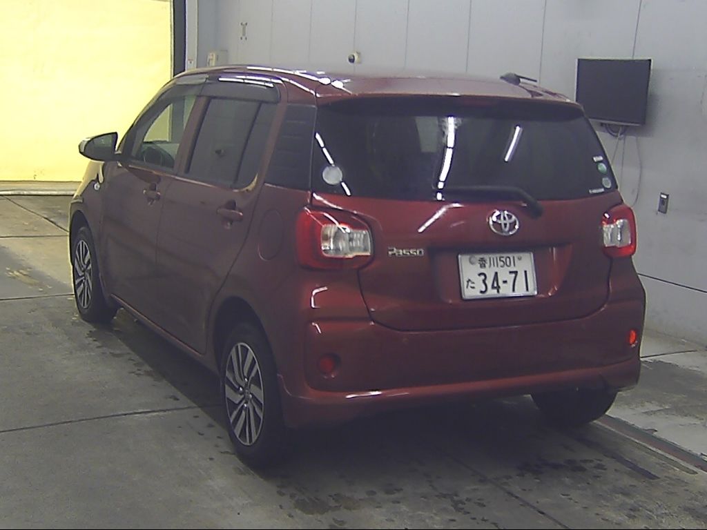 2016 Toyota Passo X Gパッケージ auction photo 5