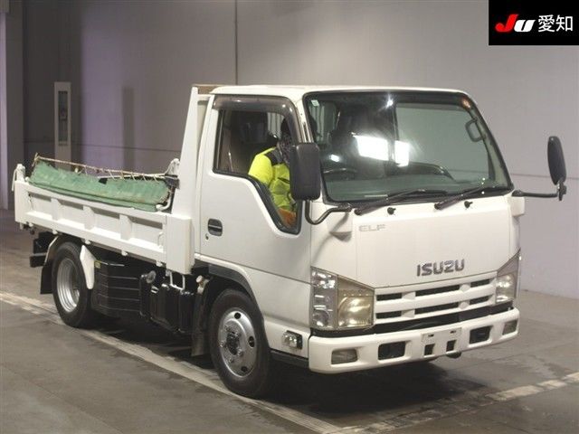 2011 Isuzu エルフ T Dump truck, 4WD, 3t Japan auction vehicle