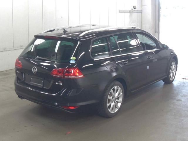 2015 Volkswagen VW ゴルフ ヴァリアントTSIハイライン BMT auction photo 3