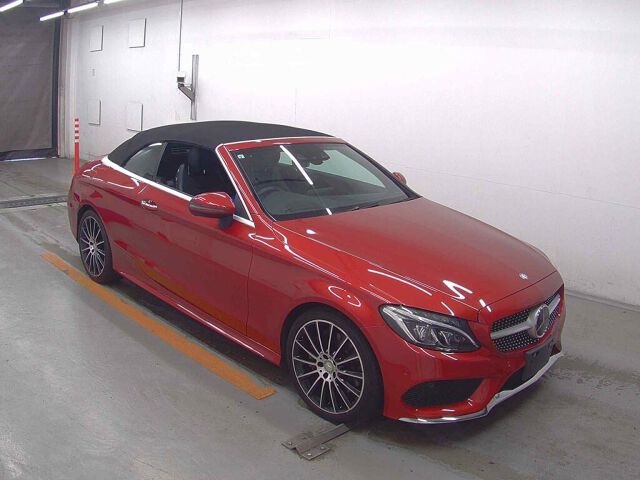 Japan Auction Vehicles 8 2017 Mercedes-Benz C-Class C300 Cabriolet Sport auction photo