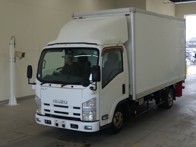 2012 Isuzu Elf アルミバン Japan auction vehicle