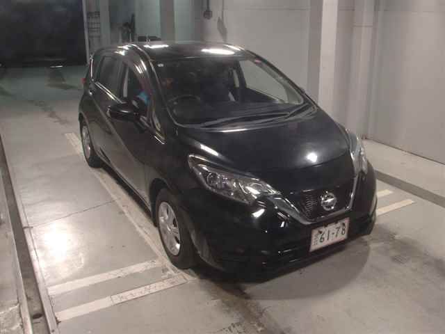 Japan Auction Vehicles 12 2017 Nissan Note X auction photo