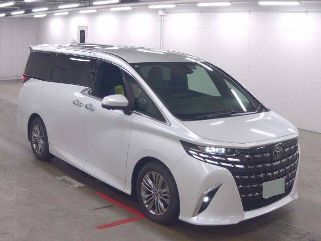 Japan Auction Vehicles 8 2025 Toyota Alphard Z auction photo