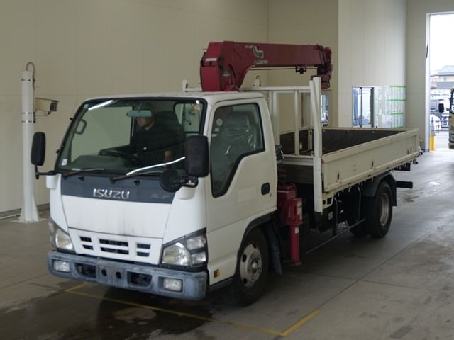 2006 Isuzu Elf ヒラ.クレーン Japan auction vehicle