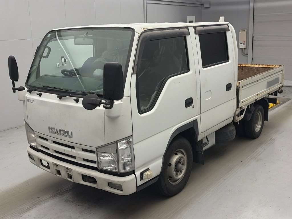Japan Auction Vehicles 4 2011 Isuzu Elf Wキャブ auction photo