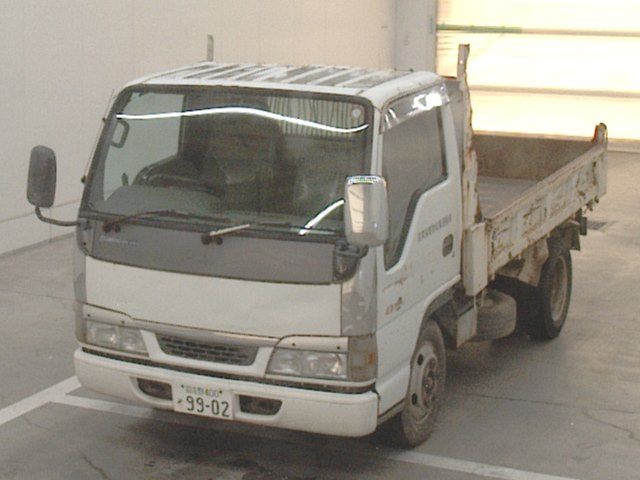 2003 Isuzu Elf dump Japan auction vehicle