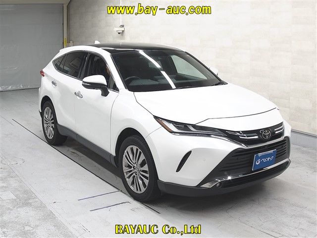 2023 Toyota Harrier Z Leather Package Panoramic Roof Japan auction vehicle
