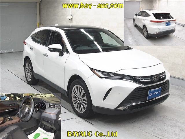 2023 Toyota Harrier Z Leather Package Panoramic Roof auction photo 4